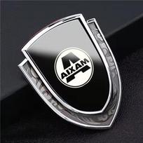 car stickers 3D metal accsesories auto accessory for aixam city s 4 6 7crossline 4 6 minauto roadline scouty r