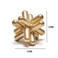 Lock Luban Metal Puzzles Brain Teasers Hard Iq Test Mind Challenge Assembly  Disentanglement Educational Toys For Adult Teens