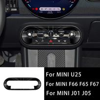For Mini Countryman U25 Cooper E SE J01 EV J05 Aceman F65 F66 F67 Car Central Control Button Frame Cover Stickers Accessories