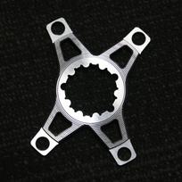 EVOSID Road Bike Chainring Adapter 3nails To 110BCD Converter 3bolts Direct Mount For BCD110 4Claws MTB Bike Chainring Converter 110BCD Silver