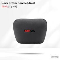 Car Interior 5-Color Selectable Headrest For Skoda VRS Auto Headrest Neck Support Lumbar Cushion Soft Neck Pillow Accessories