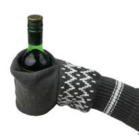 Beer Mittens Insulated Beverage Mitt Holder - Winter Warm Beer Can & Drink Glove for Camping, Bar, Home Kitchen Holiday Party