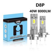 40W 8000LM H7 LED Headlight H4 H1 H8 H9 H11 H10 9005 HB3 9006 HB4 LED Auto Headlamp Bulb Fog Lights 12V 24V H1