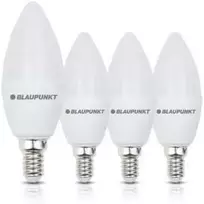 Blaupunkt LED Lamp E14, 4pcs | 6.8 W | Natural Baltas