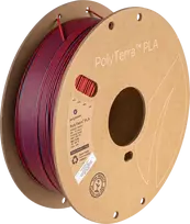PolyTerra PLA 1.75mm 1kg plastikas 3D spausdinimui Mixed Berries (Red-Dark Blue) / Raudonas-tamsiai mėlynas