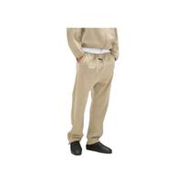 Fear of God Essentials Relaxed Fleece Sweatpant With Piping Timber/Cloud White Men Bottoms Cream 130SP258061F XL