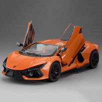 1/24 Naujas Revuelto Sportinio Automobilio Žaislinis Modelis Lydinio Die-cast Durys Gali Būti Atidaromos ir Pakeliamos Galinis Sparnas Garsas Šviesa Transporto Priemonės Kolekcija Vaikų Dovana