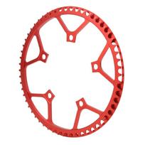58T Bike Chainring 130mm BCD Folding Bike Chainring Durable Bicycle Chainring  Bicycle Setup