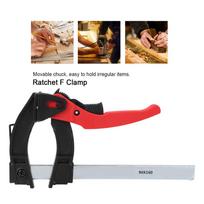 One Handed Woodworking Clamp Adjustable Bar Clamp Durable F Clamp  Woodworking
