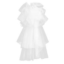 Gauze Bridal Veil with Hair Comb Head Covering European Wedding Veil White Bridal Tulle  Proposal