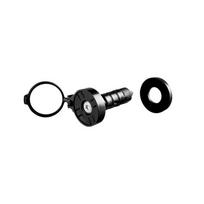 Bike Handlebar End Rear View Mirror HD Wide Angle Tool-Free Install for Road Mountain Bikes Daily Riding one size