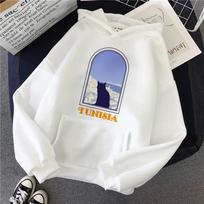 Tuniso džemperiai moterims, gatvės apranga, korėjietiško stiliaus, estetiškas, gotikinis, megztinis, moteriški, Kawaii drabužiai, unisex L