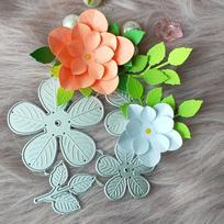 Gėlės Metalinis štampas, Popieriniai štampai, Štampai kortelių gamybai, Metalinis štampavimo trafaretas „Pasidaryk pats“ rankdarbiams, Scrapbooking albumui, Popierinei kortelei dies