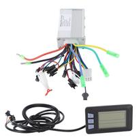 48V 60V 350W Valdiklis Vandeniui atsparus Elektrinio dviračio valdiklio rinkinys su ekranu skirtas pasidaryk pats elektriniam
