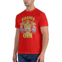 Eternia Gym She-Ra Printed T Shirt Men Retro Washed Tops Harajuku Street Wear Casual Loose Tees Harajuku Unisex T-shirts M