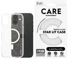 Panzer Glass CARE by PanzerGlass Flagship Star Lit Apple iPhone 16 Plus 6.7" dėklas telefonui baltos spalvos MagSafe 1343