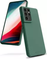 Dėklas Mercury Silikoninis dėklas Samsung A256 A25 5G tamsiai žalias