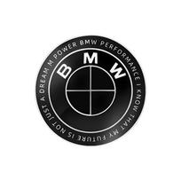 1 vnt. Visiškai juodi 45 mm 74 mm 82 mm galinės bagažinės ženkleliai priekinio variklio dangčio bagažinės Emblemė Vairas BMW M E46 E53 E90 E84 E93 F20 X3 X5 X6 45mm