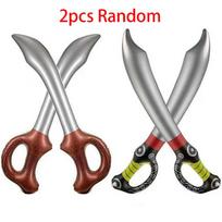 Pirate Sword Knife Balloon Inflatable Toys PVC material Air Baloon Birthday Party Decorations Kids Halloween Childrens Boys Gifts