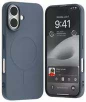 Dėklas Mercury MagSafe Semi-Silicone Apple iPhone 16 6,1″ sierra mėlynas