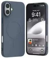Dėklas Mercury MagSafe Semi-Silicone Apple iPhone 16 Plus 6,7″ sierra mėlynas