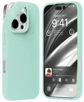 Dėklas „Mercury Soft Apple iPhone 16 Pro 6,3" mėtinis“
