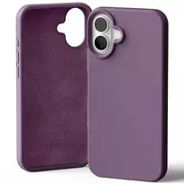 Dėklas Mercury Silicone Apple iPhone 16 Plus 6,7″ violetinės spalvos