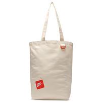 Nike Heritage Cotton Tote Bag, Shopping Bag, Handbag Regular Unisex Orange Natural BA5839-120 white
