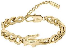 Lacoste Moteriška paauksuota apyrankė Crocodile 2040374