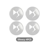 Car Emblem Wheel Hub Center Cap Stickers Tire Center Cover Badge Decal Accessories For DS DS4S DS5 5LS DS3 DS4 DS6 DS7 DS9