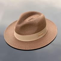 USPOP Classic Panama Straw Hat Unisex Jazz Hat Summer All-match Anti-ultraviolet Sun Hat 56-58CM ruda