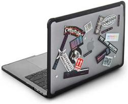 Skinarma dėklas Henko MacBook Pro 14" (2021-2023) frost skaidrus