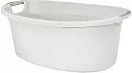 Branq DIANA Dubuo ovalus Medvilnė 40L, Baltas