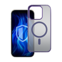 Apple iPhone 15 Pro - 3mk Frosty MagCase Purpurinė