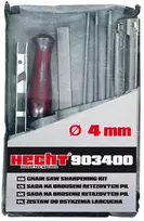 Grandininis pjūklas Grandinių galandimo rinkinys HECHT 903400, 4 mm