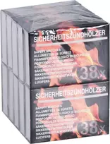 „Flamax Fireburner“ degtukai, 38 vnt. dėžutėje, 10 dėžučių