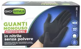 Style Nitrile disposable pirštinės 100 juodas M size 24x9,5x0,05cm