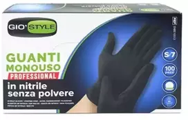 Style Nitrile disposable pirštinės 100 pcs juodas S size 24x8,5x0,05cm