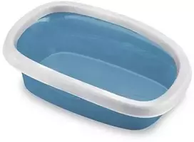 Stefanplast Cat litter box Sprint 20 58x39x17cm mėlynas baltas