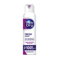 TRIPLE DRY FRESH purškiamasis antiperspirantas, 150 ml