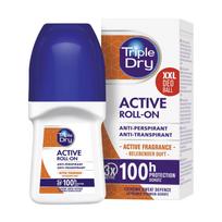 TRIPLE DRY ACTIVE rutulinis antiperspirantas, 50 ml