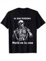 Calacas Chidas Gym Funny Sarcasm Slang Mexican Skull Sayings T-Shirt, fashionabl M