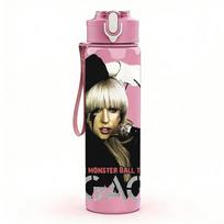 1PC Retro Punk Female Rock Star Portrait Print 750ml Portable Sports Water Bottle Leakproof Gym Outdoor Travel Drink Cup Pack of 1