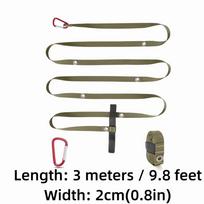 Adjustable Tent Rope High Strength Camping Rope Durable Laundry Hanging Rope  Laundry Use