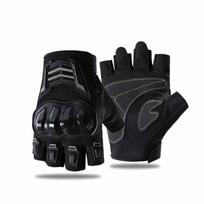 Breathable Half Finger Gloves Anti-Slip Bicycle Gloves Motorcycle Gloves  Outdoor Cycling L