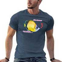 Lovely Butterflyfish Cut Out Print Tshirt T Shirt Unisex Luxury T Shirt Unisex Designer T Shirts With Prints Tshirt S