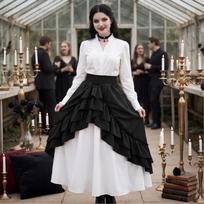 Women's Vintage Skirt for Halloween Costume Party L