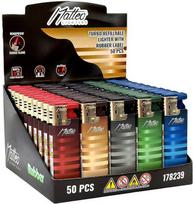 Matteo žiebtuvėlis Elegant 178239 Matt-Soft Turbo 50pcs