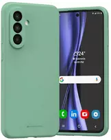Dėklas Mercury Silicone Samsung Galaxy A36 žalias