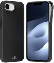 Dėklas Mercury Soft Apple iPhone 16e / 17e juodos spalvos